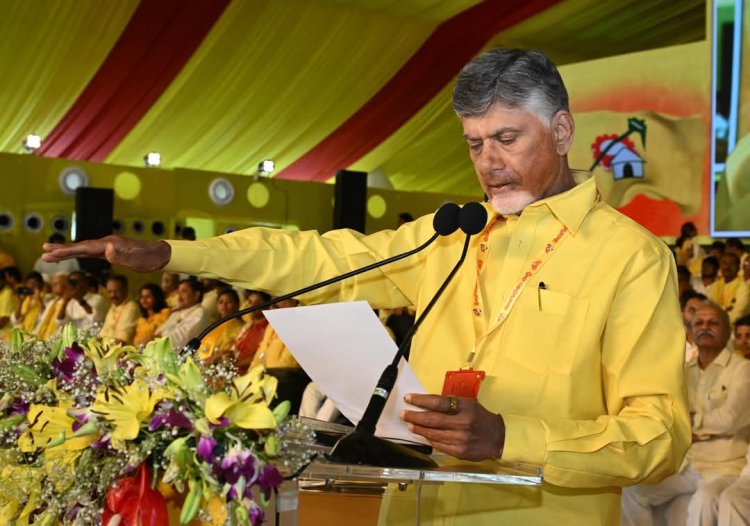 సంక్షేమాన్ని పంచిపెడదాం.. అభివృద్ధిలో భాగస్వాములమౌదాం :చంద్రబాబు నాయుడు