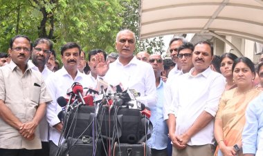 కాళేశ్వరం కమిషన్ అడిగిన అన్ని ప్రశ్నలకు సమాధానం చెప్పాం : మాజీ మంత్రి హరీష్ రావు