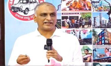 ఎపి జల దోపిడికి బిజెపి పూర్తి మద్దతు: హరీష్ రావు