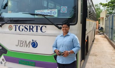 ఆర్టీసీలో తొలి మహిళా డ్రైవర్‌గా చేరిన వాంకుడోతు సరిత