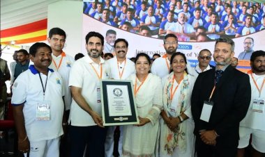 యోగాంధ్రకు గిన్నిస్ వరల్డ్ రికార్డ్