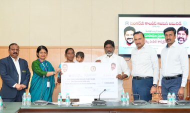 సింగరేణి ప్రమాద బీమా పథకం దేశానికి ఆదర్శం  - ఉప ముఖ్యమంత్రి భట్టి విక్రమార్క మల్లు