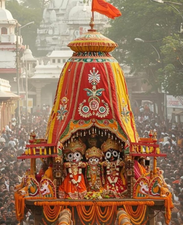 * కన్నుల పండువగా మహీంద్రా హిల్స్ జగన్నాథ స్వామి రథ యాత్ర*