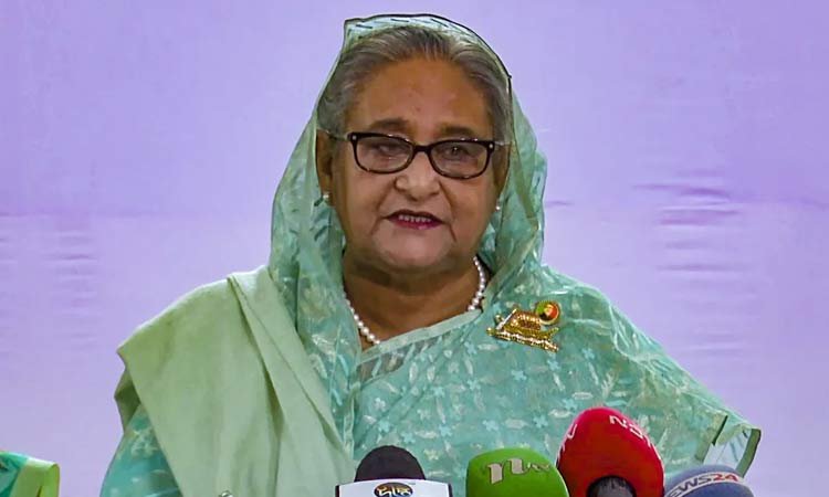 బంగ్లాదేశ్ మాజీ ప్రధాన మంత్రి షేక్ హసీనాకు ఐసిటి ఆరు నెలల జైలు శిక్ష