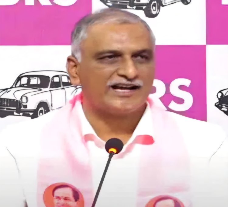 అహంకారంతో మాట్లాడితే ఈ రాష్ట్ర ప్ర‌జ‌లు అధఃపాతాళానికి తొక్కేస్తారు బిడ్డా : హరీష్ రావు