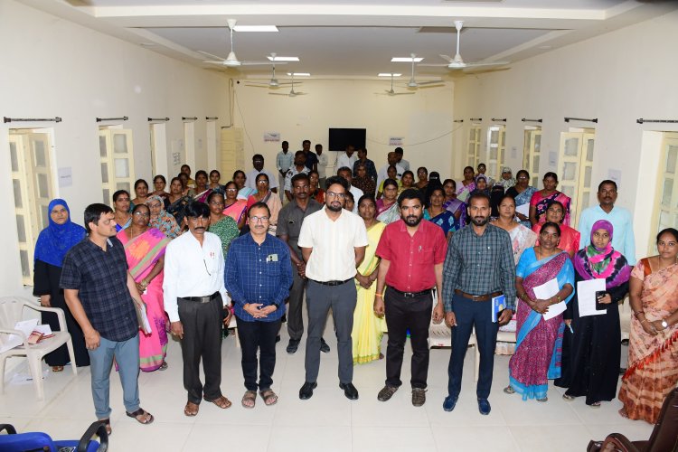 వనపర్తి జిల్లాను సందర్శించిన నీటి అయోగ్ బృందం