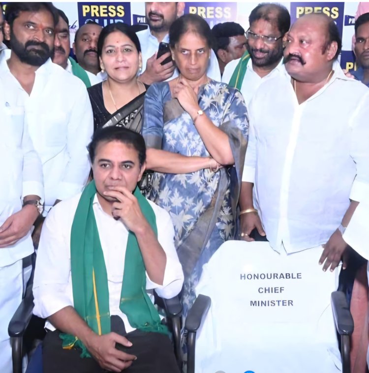 సవాల్‌ విసిరి తప్పించుకున్నవెందుకు? *సీఎం రేవంత్‌ను సూటిగా ప్ర‌శ్నించిన కేటీఆర్