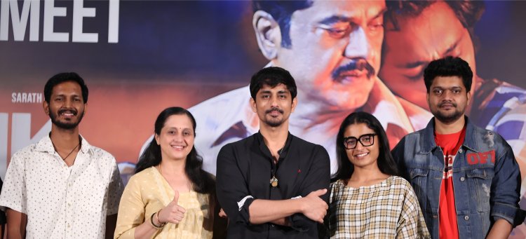 '3 BHK'కి వచ్చిన అద్భుతమైన రెస్పాన్స్ చాలా ఆనందాన్ని ఇచ్చింది : హీరో సిద్దార్థ్